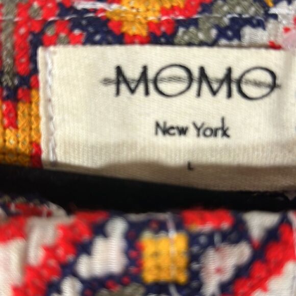 MOMO NEW YORK NEEDLE WORK TROUSERS NEW LARGE - Picture 5 of 5